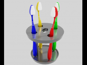 Toothbrush Holder Model 3D