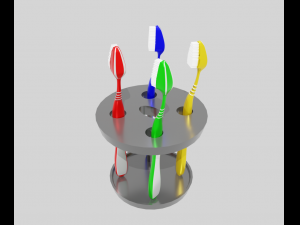 Toothbrush Holder 3D मॉडल