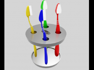 Toothbrush Holder 3D मॉडल