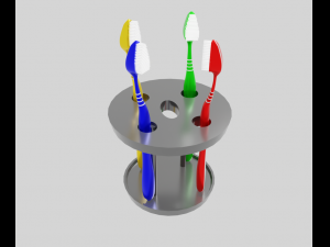 Toothbrush Holder 3D मॉडल
