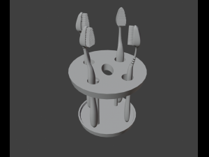 Toothbrush Holder 3D मॉडल
