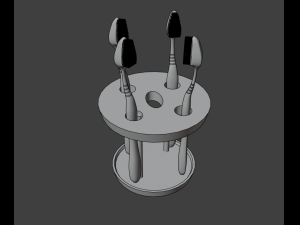 Toothbrush Holder 3D मॉडल