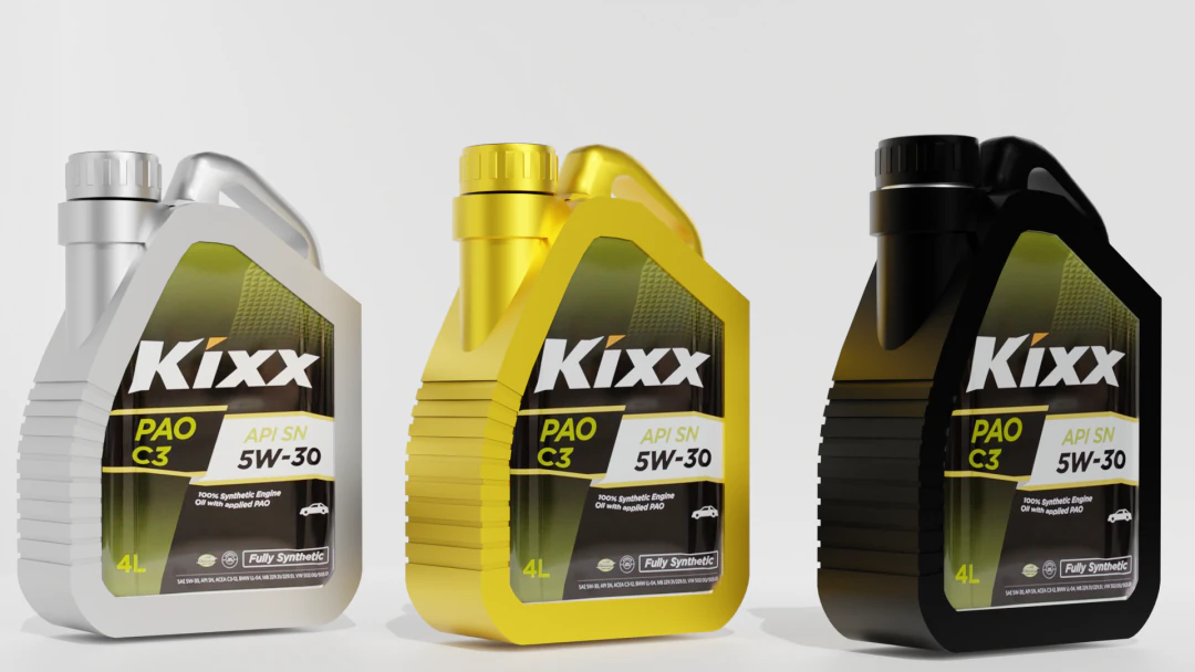 Engine Oil Canister 3D Model .c4d .max .obj .3ds .fbx .stl .blend 