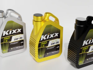 Engine Oil Canister 3D Model