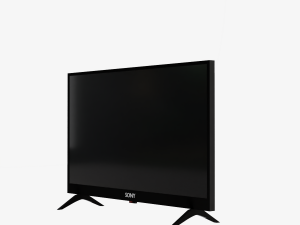 Photo realistic model of a Smart TV - SONY Modello 3D