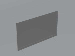 Photo realistic model of a Smart TV - SONY Modello 3D