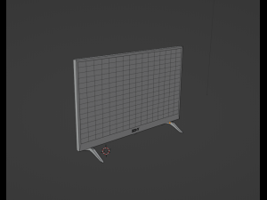 Photo realistic model of a Smart TV - SONY Modello 3D