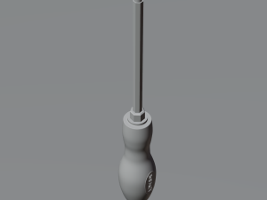 Screwdriver Model 3D