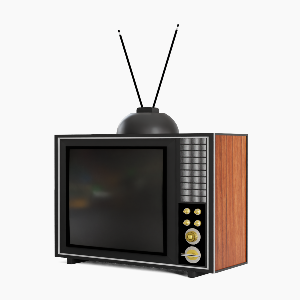 Vintage TV | 3D model