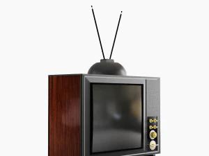 Televisione classica Modello 3D