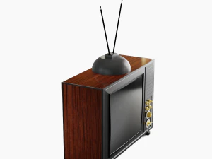 Televisione classica Modello 3D
