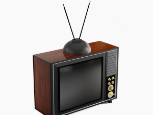 Classic TV Modelo 3D