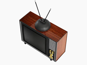 Televisione classica Modello 3D