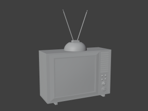 Classic TV Modelo 3D