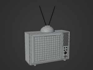 Classic TV Modelo 3D
