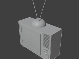 Classic TV Modelo 3D