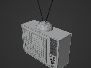Classic TV Modelo 3D