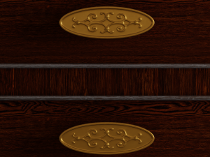 Antique Wardrobe 3D Model