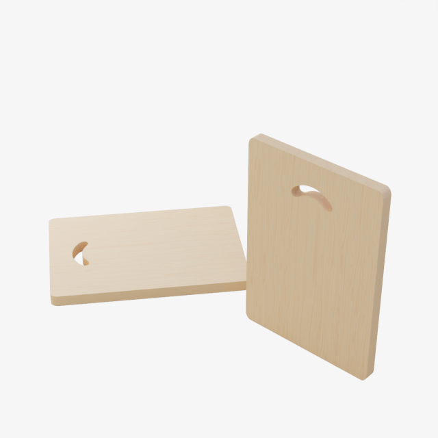 Chopping Board Modelo 3D .c4d .max .obj .3ds .fbx .stl .blend 