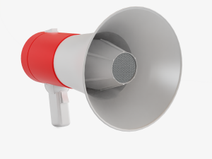 Megaphone 3D Model