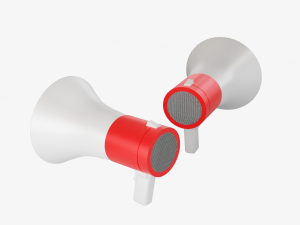 Megaphone Modelo 3D
