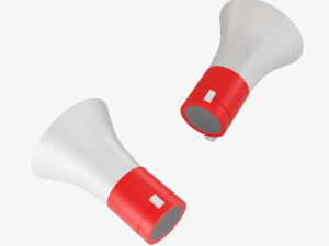 Megaphone Modelo 3D