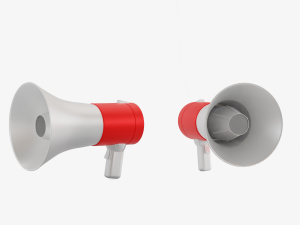 Megaphone Modelo 3D