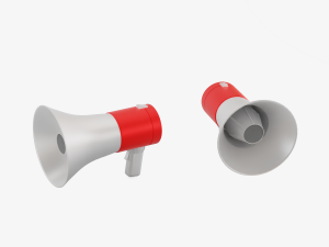 Megaphone Modelo 3D