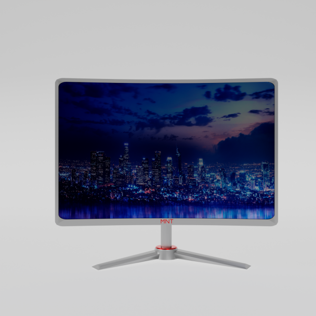 LED Monitor 3D Model .c4d .max .obj .3ds .fbx .stl .blend 