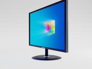 LED Monitor Moonx 3D Model