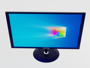 LED Monitor Moonx 3D Model