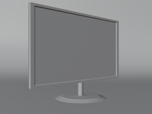 LED Monitor Moonx 3D Model