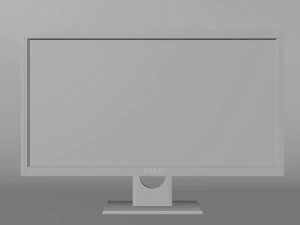 LED Monitor DELL 3D Model