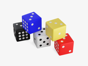 Dice Cubes 3D-Modell