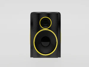 Computer Bass Speakers 3D Model