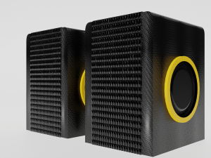 Computer Bass Speakers 3D मॉडल