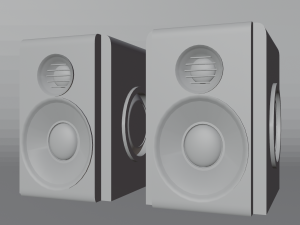 Computer Bass Speakers 3D मॉडल
