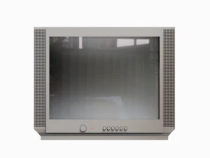 TV Vintage Klasik Model 3D