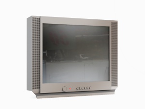 Classic Vintage TV Modelo 3D