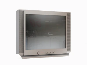 Classic Vintage TV 3D Model