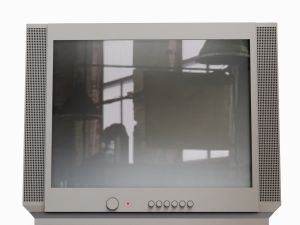 Classic Vintage TV Modelo 3D