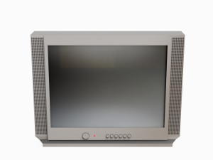 Classic Vintage TV Modelo 3D