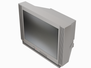 Classic Vintage TV Modelo 3D
