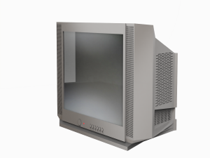 Classic Vintage TV Modelo 3D