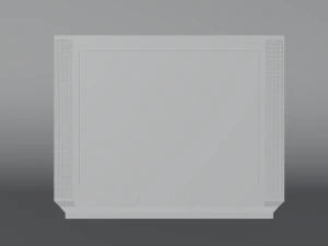 Classic Vintage TV 3D Model