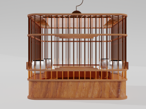 Chinese Birdcage Modèle 3D