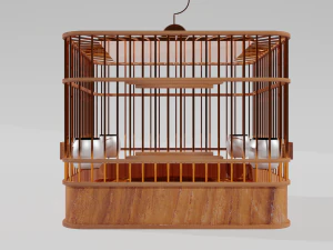 Chinese Birdcage 3D Model