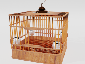 Chinese Birdcage Modèle 3D