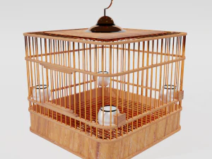Chinese Birdcage 3D Model