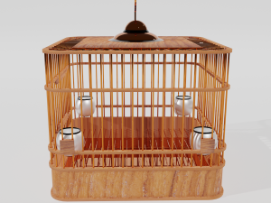 Chinese Birdcage Modèle 3D